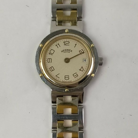 Hermes Watch Clipper operates normally 24mm Women' - Picture 3 of 6